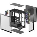 Deepcool Case | CG580 4F V2 | Black | ATX