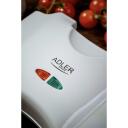 Adler | Sandwich maker | AD 301 | 750  W | Number of plates 1 | Number of pastry 2 | White