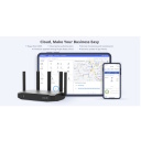 Ruijie RG-EG105GW-X | Wi-Fi 6 AX3000 Kõik-Ühes Juhtmevaba Ruuter — 2976 Mbps, 4 WAN Porti, 5 × 5 dBi Antennid, Must Korpus