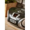 Adler CD Boombox AD 1181bs, 2x4W, 20 FM jaama, USB &uuml;hendus, LCD ekraan, Aku, AUX sisend