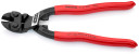 KNIPEX CoBolt&reg; 7121200, precīzi grie&scaron;anas knaibles, grie&scaron;anas jauda līdz &Oslash; 5.2 mm, melna krāsa, plastmasas rokturi