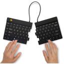 R-Go Tools klaviatuur R-GO SPLIT BREAK, traadita, Bluetooth 5.0, QWERTY, must, aku maht 500 mAh, 140 h aku t&ouml;&ouml;aeg