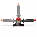 Leņķa slīpma&scaron;īna TE-AG 125/750 komplekts, EINHELL, 4430885, 750 W, 125 mm disks, zems vibrācijas līmenis, 3 pozīciju papildu rokturis, transporta kaste