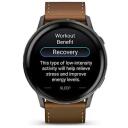 Garmin Venu 4 010-03014-03, 3.56 см, 454 x 454 пикселя, 12 дней, 8 ГБ, 5 ATM, GPS, Bluetooth, Wi-Fi
