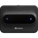 Sandberg Bluetooth adapteris 450-13, 5.3, 10m, 1 &scaron;altinis 2 ausinėms, 3.5mm, USB-C, iki 6h, iki 3h