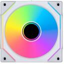 Lian Li Kompiuterio ventiliatorius UNI FAN SL INFINITY 120 G99.12SLIN1W.00, 120mm, 2100RPM, 61.3cfm, 29dB(A), 40 LED, baltas