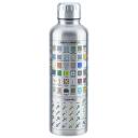 Paladone Minecraft metallvesi pudel PP7995MCF, 500 ml, roostevaba teras, mitmev&auml;rviline, ametlikult litsentseeritud toode