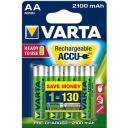 Varta Įkraunamos baterijos BAVA 56706, 1.2 V, Ni-MH, AA, 2100 mAh, 4 vnt.
