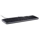 Dell Klaviatūra KB522, 104 taustiņi, 7 multimediju taustiņi, 2x USB 2.0, ergonomisks, izturīgs