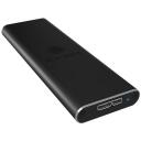 Raidsonic SDD cietā diska korpuss IB-183M2, USB 3.0, M.2 SATA, 1x M.2 22x30/42/60/80mm, alumīnijs, datu indikators