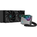 Deepcool Jahuti LT520 R-LT520-BKAMNF-G-1, 240 mm, 85,85 cfm, 500-2250 RPM, RGB valgustus, 2 ventilaatorit