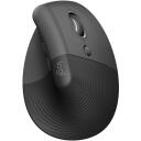 Logitech USB optiline hiir RIGH 910-006494, 4000 DPI, 4 nuppu, AA aku, vertikaalne disain, ergonoomiline