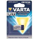 Varta Baterija BAVA CR123A (6205), 3V, 1550mAh, Litiumas, 1 vnt.