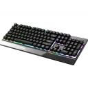 MSI Klaviatuur VIGORGK30US, RGB LED taustvalgus, 6-klahviline rollover, USB, must, 1.8 m kaabel, QWERTY