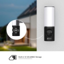 Ezviz LC3 CS-LC3 4MP 2-in-1 LED Seinalamp ja V&auml;listingimustes Nutikas AI Kaamera 32GB &Ouml;&ouml;n&auml;gemine MicroSD Valge