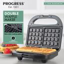Progress Вафельница EK5852PVDE, 899W, 2 вафли, антипригарное покрытие, индикатор готовности, термоизолированная ручка