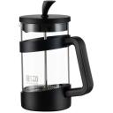 Resto prantsuse press 90508, 600 ml, Borosilikaatklaas, Roostevaba terasfilter, Plastmassist kaas, Must