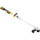 Dewalt be&scaron;epalvis žoliapjovė DCMST561P1-QW, 18V, 5Ah, 6000rpm, 35cm, be&scaron;epalvis, 2 greičiai, su žeme