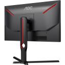 AOC monitor 25G3ZM/BK, 24.5", VA, FHD, 240 Hz, 1 ms, 1920 x 1080, 300 cd/m&sup2;, 2xHDMI, must/ punane