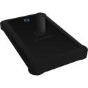Raidsonic ICY BOX SDD cietā diska korpuss IB-233U3-B, SATA 6Gb/s, USB 3.0, 1x2.5" HDD/SSD, silikona aizsargapvalks