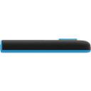 Adata USB atmintinė AUV128-256G-RBE 256 GB, USB 3.2 Gen 1, skaitymo greitis 100 MB/s, juoda, mėlyna