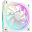 Deepcool Ventilaator FL12 WH 3 IN 1 R-FL12-WHAPN3-G, 55 cfm, 32 dBA, 500-2150 rpm, 4-poolne mootor, ARGB Gen 2