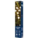 Beper Dārza lampa P207ILO104, 1.2 V, 6 spuldzes, IP44, Ni-MH 300 mAh, melna, plastmasa
