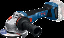 Akumulatora slīpmašīnas GWS 18V-11 S PROFESSIONAL BOSCH 06019N4000