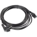Lanberg Toitekaabel CEE 7/7 kuni IEC 320 C13 CA-C13C-11CC-0050-BK, 5 m, 10 A, must, VDE