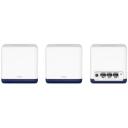 Mercusys kodu v&otilde;rgu s&uuml;steem Halo H50G (3-pakendis), 802.11ac, 1300+600 Mbit/s, 3x Etherneti porti, MU-MIMO, Mesh tugi