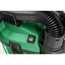 Bezvadu putekļu sūcējs, HIKOKI, RP18DLAW4Z, 18 V, kompakts, mitrai un sausai lieto&scaron;anai, HEPA filtrs, 5.1 L, 28 min akumulatora darbības laiks.