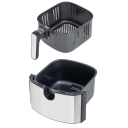 Karšto oro gruzdintuvė aerogrilis su konvekcija sidabrinė/juodas 1700 W 5 L su 9 programomis CR6311 Camry