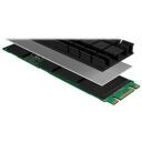 Raidsonic | ICY BOX | Siltuma uztvērēja komplekts M.2 SSD, IB-M2HS-701, 8g, Alumīnijs, Melns, Saderīgs ar PC/PS5