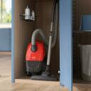 Philips dulkių siurblys XD1111/10, 800 W, 3 L, cilindrinis, sausas, dulkių mai&scaron;elis, juodas/raudonas