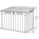 Aiakapp, 190,5x109,3x132,5cm, Premier Jumbo; 255854 KETER