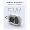 Pārnēsājamais Bluetooth skaļrunis ar ūdensizturīgu korpusu un bezvadu savienojumu Select 4 Go White A31X1021 Anker Soundcore