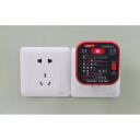 Uni-T toitepistiku tester UT07B-EU, 230 V, 50-60 Hz, RCD ~30 mA, ilma maandusindikaatorita, ilma neutraali juhtme indikaatorita