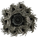 Otsterashari 24mm, 1/4" HEX põimitud terasharjased D-76750 MAKITA