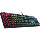 Razer Mehāniskā Spēļu Tastatūra BlackWidow V4 X RZ03-04701800-R3M1, RGB Chroma, 105 taustiņi, dzeltenie mehāniskie slēdži