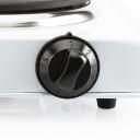 Tristar | Free standing table hob | KP-6185 | Number of burners/cooking zones 1 | Rotary | Black, White | Electric