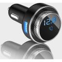 Manta FM modulaator TFM101 STREAM, QC3.0, Bluetooth 5.0, MicroSD pesa, USB port, LED ekraan, 12V
