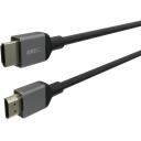 Emtec kabelis HDMI uz HDMI, ECCHAT700HD, 1.8m, 4K (3840&times;2160p), HDMI 1.4, pelēks, melns