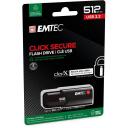 Emtec USB m&auml;lupulk B120 ECMMD512GB123, 512GB, USB 3.2 Gen1, 100Mbps, 20Mbps, must, plastmass, kr&uuml;pteerimine