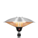 Eurom PD2101 XXL RVS infraraudonųjų spindulių terasos &scaron;ildytuvas pastatomas 2100W IP44 3 galios lygiai iki 20m2