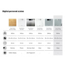 Elektroniskie svari Style Sense Compact 300 Soehnle 1063852 180kg 2.5cm 29x29x6.8cm