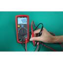 Uni-T UT133A rokas digitālais multimetrs, 600V, 10A, 60M&Omega;, 9.999mF, -40...1000&deg;C, diode tests, NCV, LCD apgaismojums