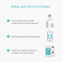 TP-Link Deco M4 (2-pack) belaidžių mar&scaron;rutizatorių komplektas Mesh Wi-Fi 5 iki 1200 Mbps Deco Mesh 2&times; įrenginiai 4&times; Gigabit LAN/WAN prievadai kiekviename Balta