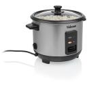 Tristar Riisi keetja RK-6146, 400 W, 1 L, programmide arv 0, must/roostevaba teras, soojuse hoidmise funktsioon