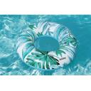 Bestway Надувное кольцо Tropical Palms 8982183, &Oslash; 119 см, &Oslash; 106 x 27 см, ПВХ, предохранительный клапан, заплатка для ремонта