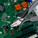 Elektronikas Diagonālie Griezēji, KNIPEX, 77 42 130 ESD, ESD aizsardzība, 62 HRC cietība, ergonomiski rokturi